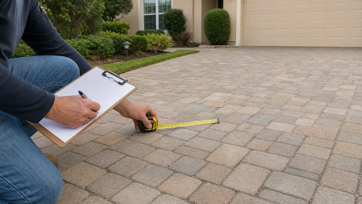 Sarasota Paver Sealing closeup around Sarasota property