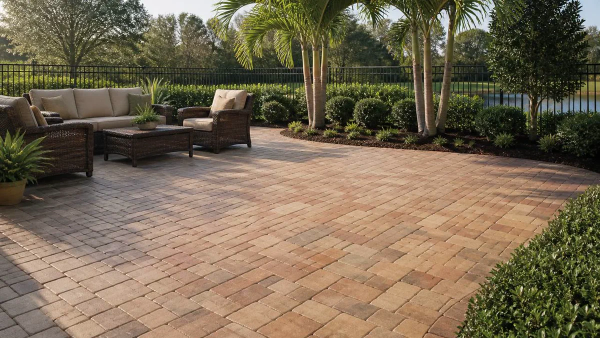 Finished project result for Sarasota Paver Sealing